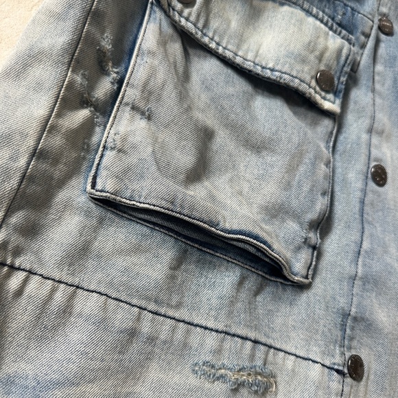 Current/Elliot “Infantry”/military style denim jacket - Picture 7 of 7